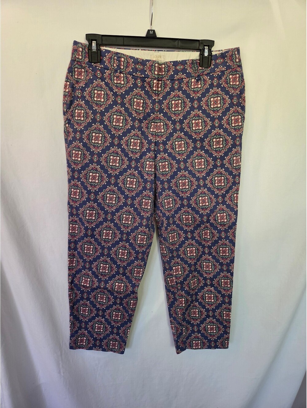 J.Crew Women's Stretch Patterned Dress Pants Size 6
